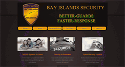 Desktop Screenshot of bayislandssecurity.com